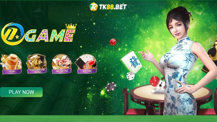 Giao diện ON game đánh bài online Tk88